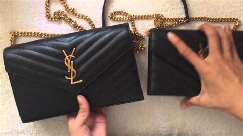 ysl woc small or large|Saint Laurent Monogram WOC Small Review .